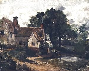 John Constable - Willy Lott's House, 1816