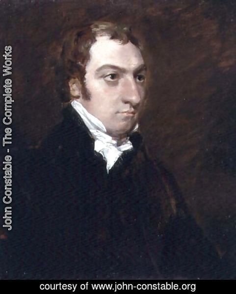 John Constable - Portrait of John Fisher, Archdeacon of Berkshire, 1816