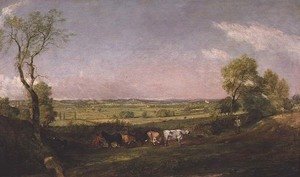 John Constable - Dedham Vale  Morning, c.1811
