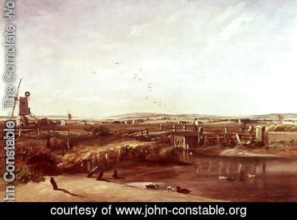 John Constable - Mistley, Valley of the Stour