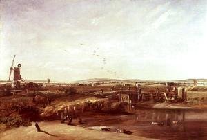John Constable - Mistley, Valley of the Stour
