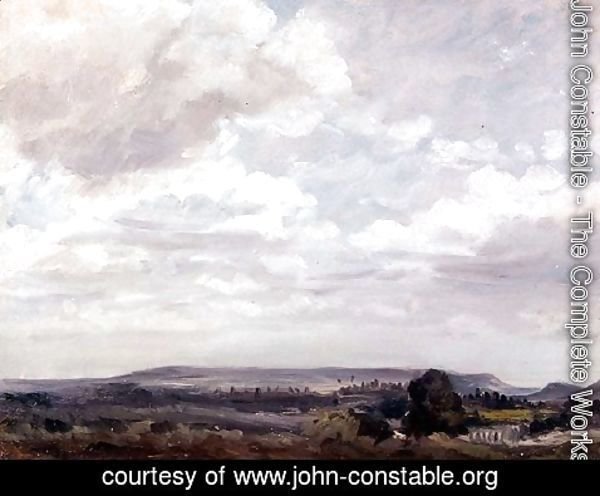 John Constable - View in Wiltshire