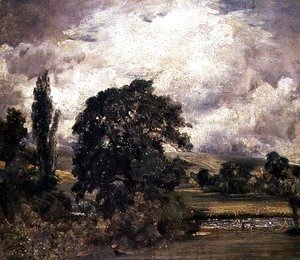 John Constable - Water Meadows Near Salisbury
