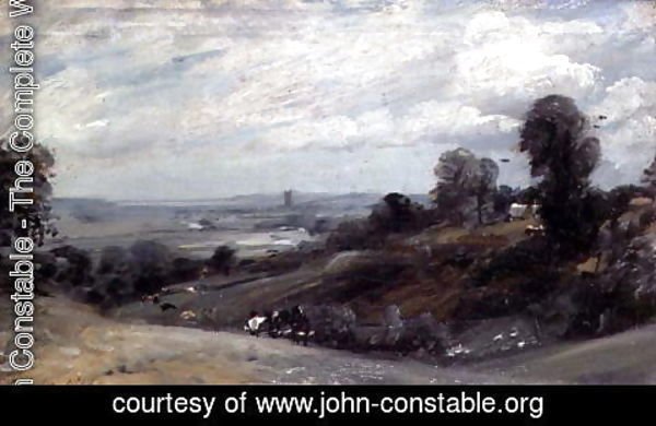 John Constable - Dedham Vale from Langham