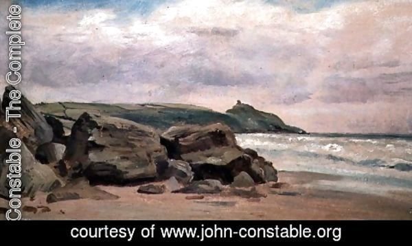 John Constable - Coastal Scene