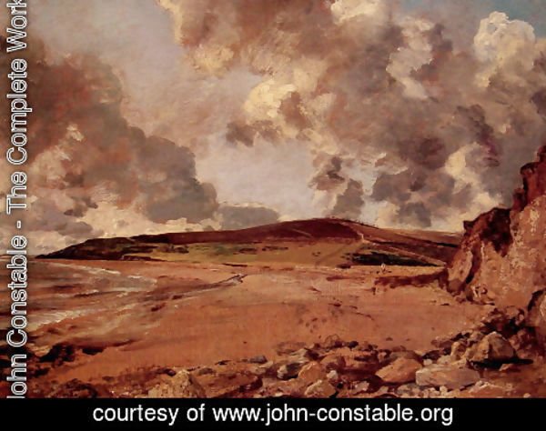 John Constable - Weymouth Bay with Jordan Hill, c.1816