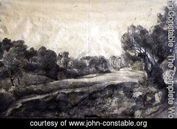 John Constable - A Dell, c.1805