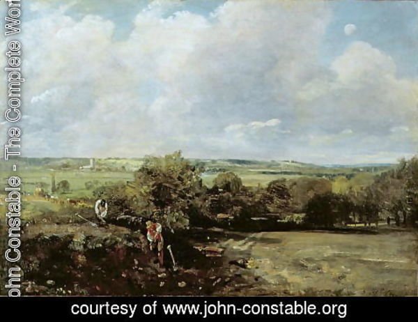 John Constable - The Vale of Dedham, 1814