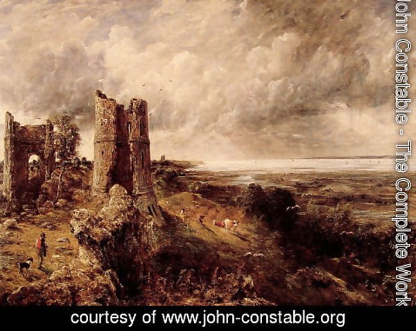 John Constable - Hadleigh Castle, 1829