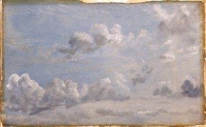 John Constable - Study of Cumulus Clouds, 1822