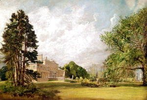 John Constable - Malvern Hall, Warwickshire, c.1820-21
