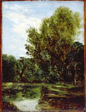John Constable - Corner of Hampstead Ponds