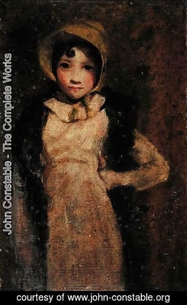 John Constable - A Girl, thought to be the artist's daughter