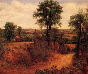 John Constable - A Lane near Dedham, c.1802