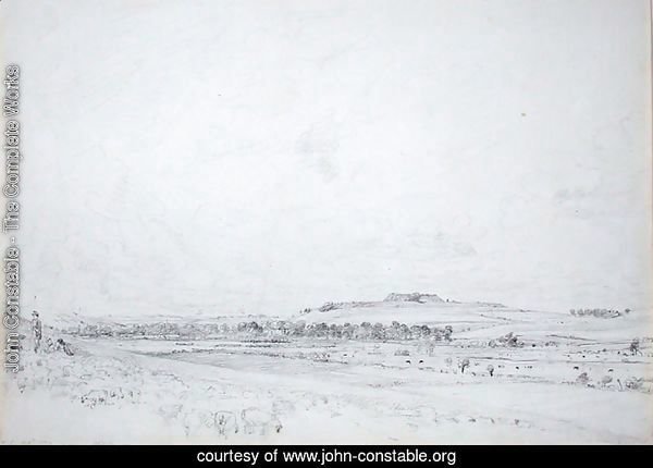 Old Sarum at Noon, 1829