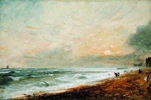 John Constable - Hove Beach, c.1824
