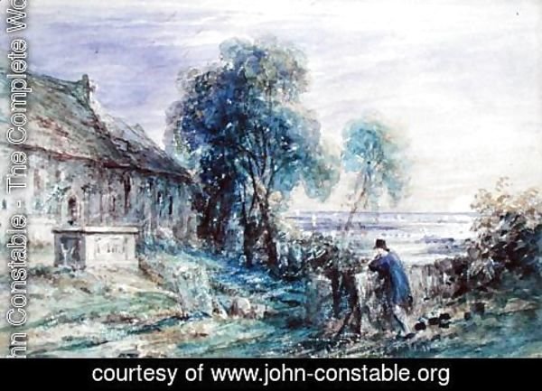 John Constable - Design for Gray's Elegy Stanza V