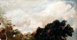 Cloud Study with Trees, 1821