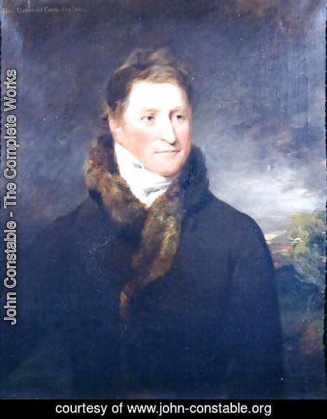 John Constable - Portrait of Greswold Lewis (d.1819) of Malvern Hall, Warwickshire