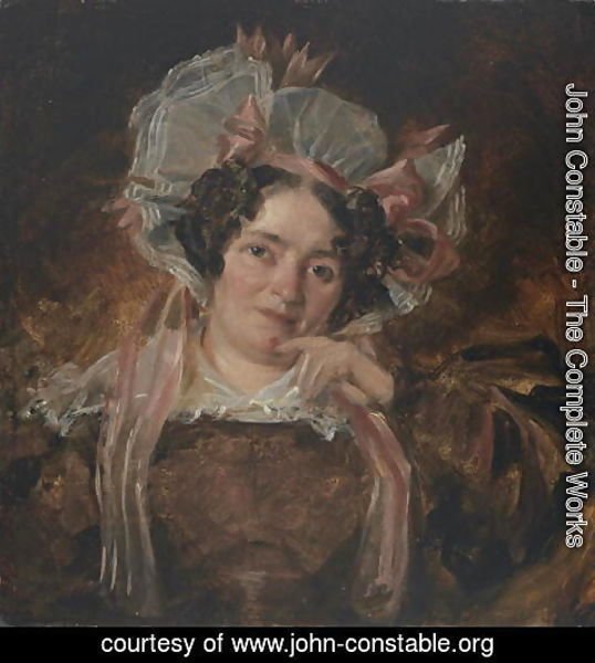 John Constable - Portrait of a Woman, c.1818