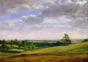 John Constable - View from Highgate Hill