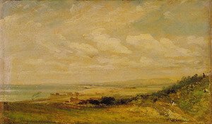 John Constable - Shoreham Bay near Brighton, 1824