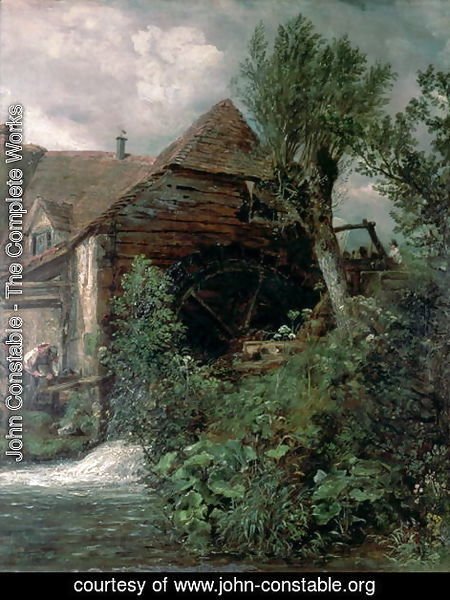 John Constable - Watermill at Gillingham, Dorset
