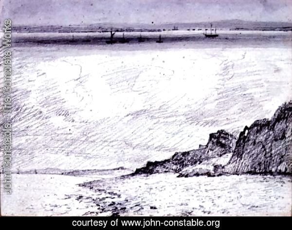 Sheerness  Coast scene near Southend, 1814