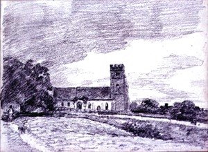 John Constable - Feering Church, 1814