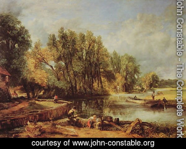 John Constable - Stratford Mill