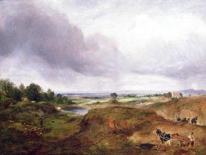 John Constable - Hampstead Heath 3