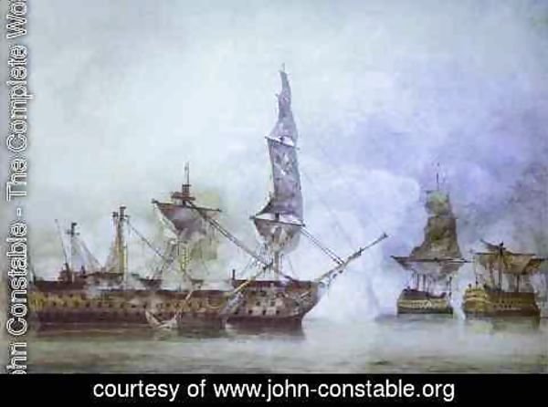 John Constable - His Majesty's Ship