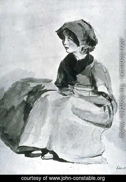 John Constable - A Suffolk Child