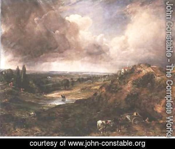 John Constable - Branch Hill Pond, Hampstead Heath