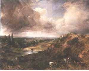 John Constable - Branch Hill Pond, Hampstead Heath