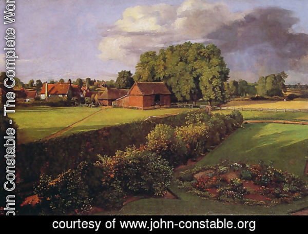 John Constable - Golding Constable's Flower Garden