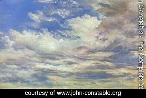 John Constable - Wolken-Study