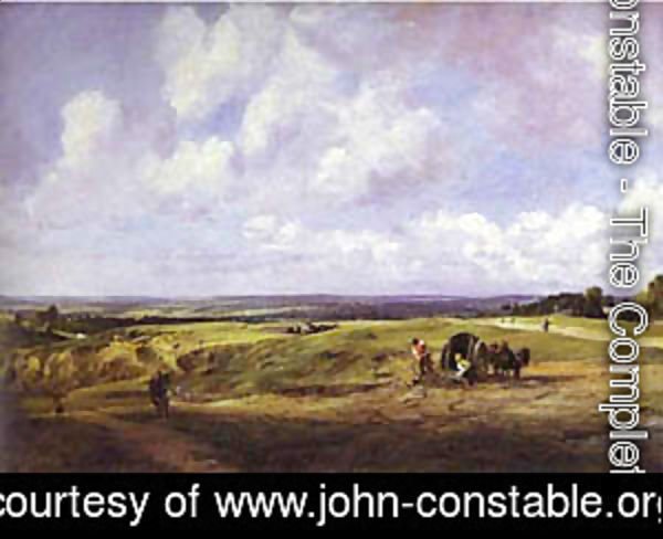 John Constable - Hampstead Heath 1820