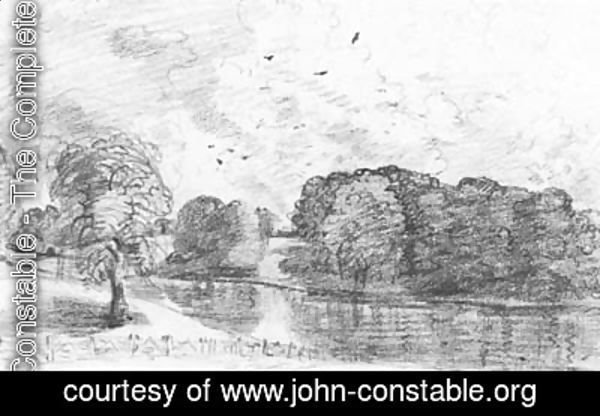 John Constable - Wivenhoe Park, Essex 2