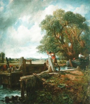 John Constable - The Lock 2
