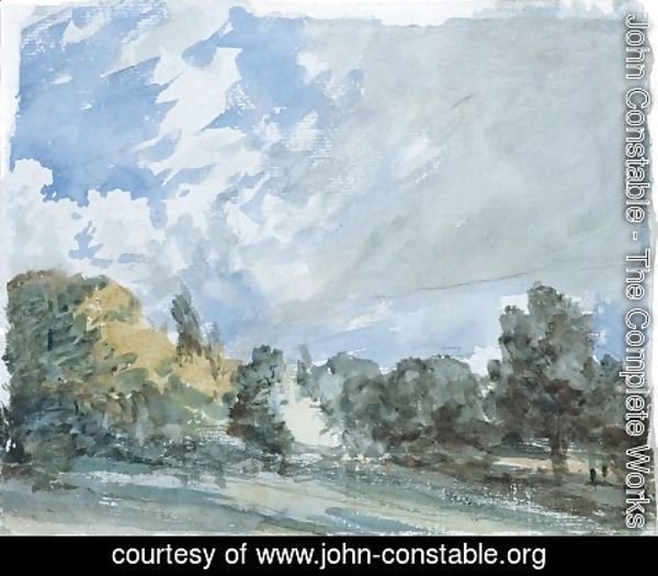 John Constable - Hampstead