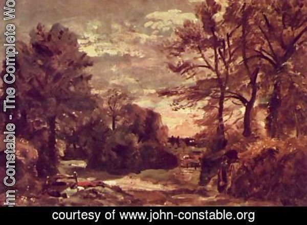 John Constable - Country road