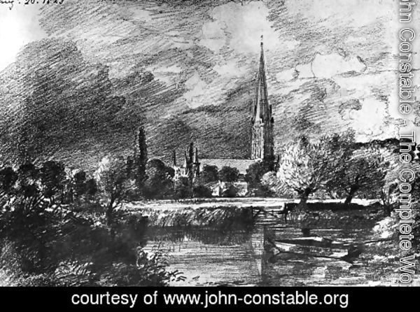 John Constable - Salisbury cathedral
