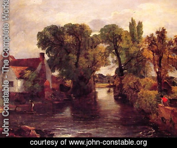 John Constable - Mill Stream