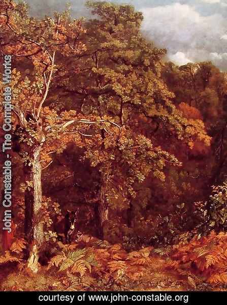 John Constable - Wooded Landscape