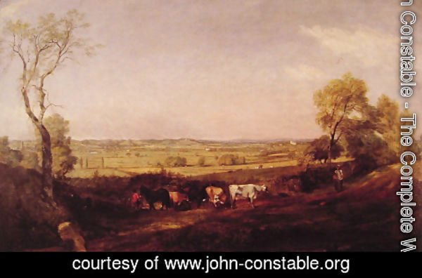John Constable - Dedham Vale Morning