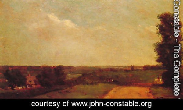 John Constable - View Towards Dedham