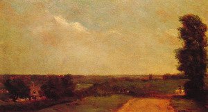 John Constable - View Towards Dedham