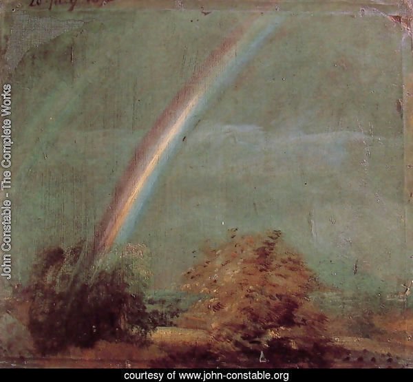 Landscape With A Double Rainbow