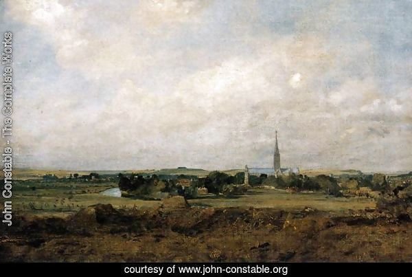 View of Salisbury c. 1820